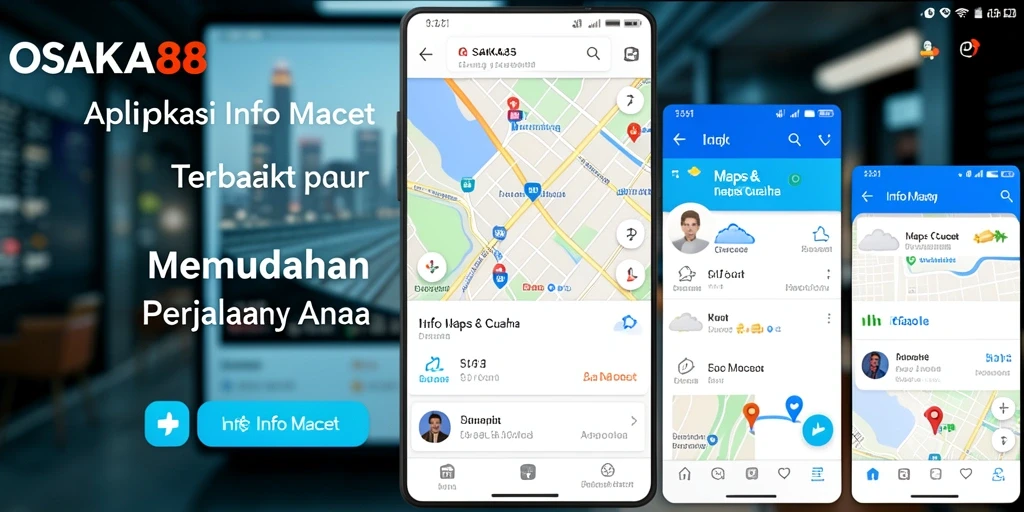Tampilan antarmuka OSAKA88 yang informatif dan mudah digunakan.