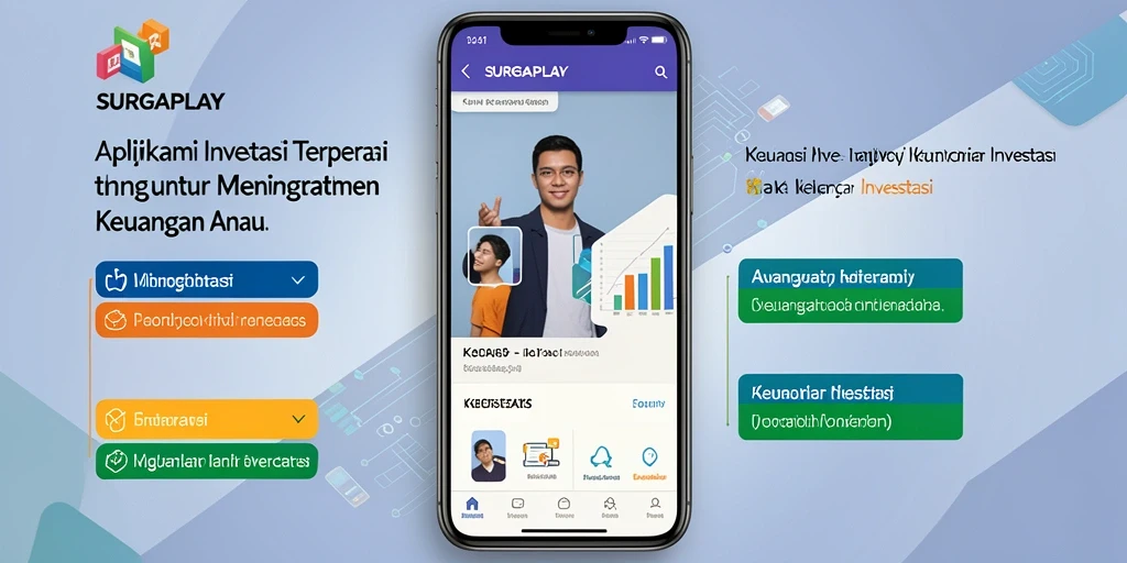 Tampilan antarmuka SURGAPLAY yang menarik dan fungsional.