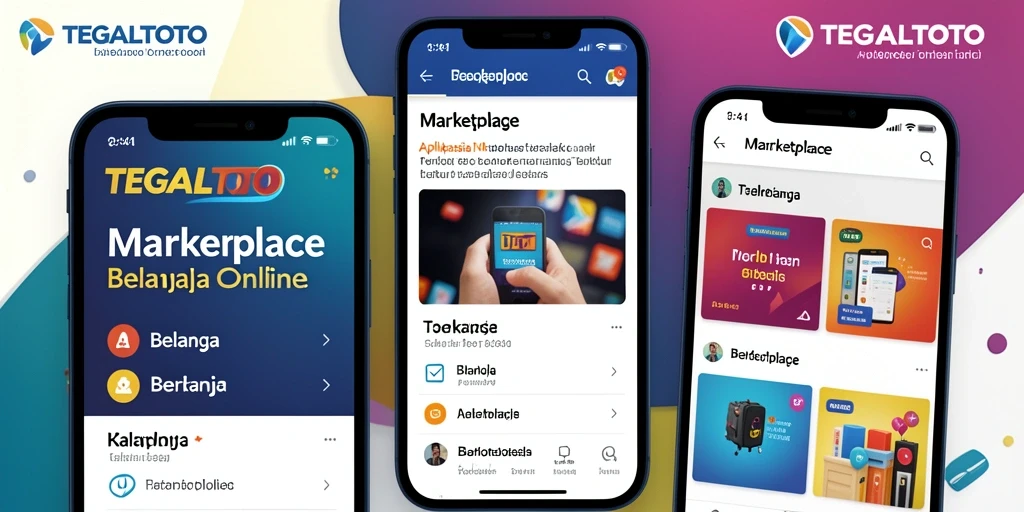 Antarmuka TEGALTOTO yang menarik dan user-friendly untuk belanja online.